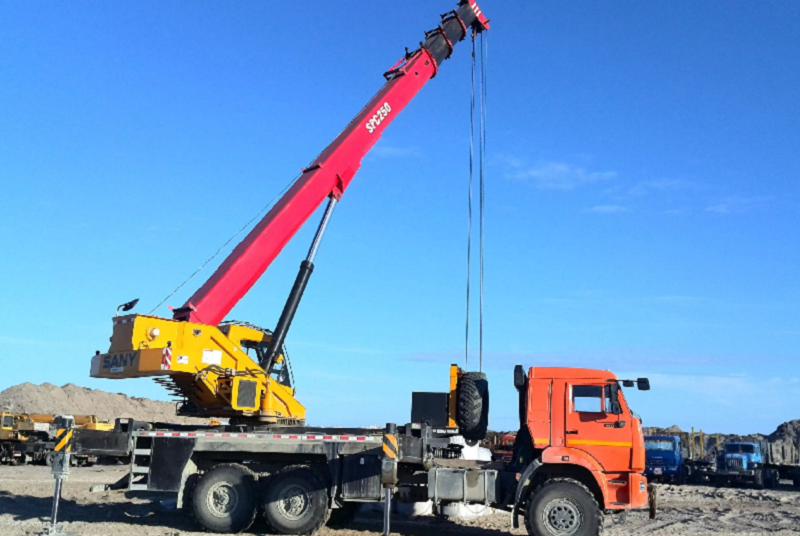 автомобильные краны palfinger sany